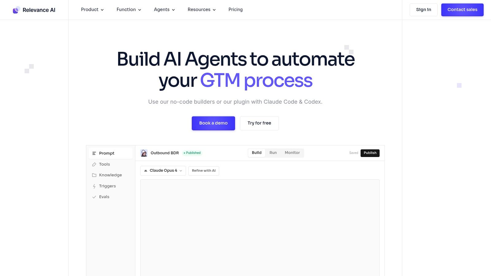 Relevance AI (AI Workforce/Agents)